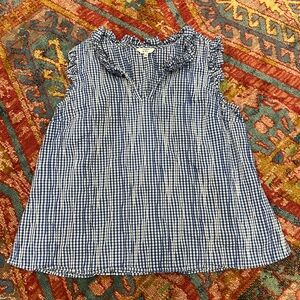 Crown & Ivy seersucker top